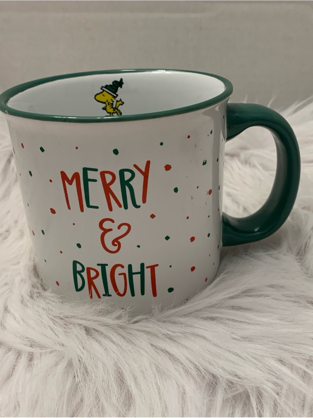 🧑‍🎄 Peanuts Snoopy Christmas Lights Mug & 3 Pr Socks Holiday Set Woodstock NWT - Picture 4 of 10